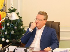 Мэр Вадим Кстенин поздравил защитницу Воронежа Марию Колтакову с вековым юбилеем