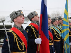 Вадим Кстенин возложил цветы к вечному огню у Музея-диорамы