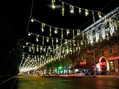 За прошедший год в Воронеже обновили сети наружного освещения на 134 улицах