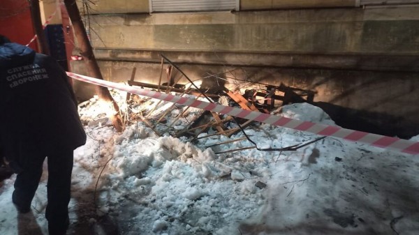 Следователи заинтересовались обрушением балконов на улице Пушкинской в Воронеже