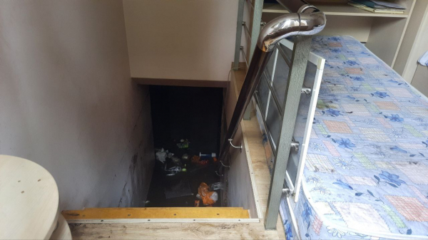 Частный сектор на улице Песчаной в Воронеже затопило после ливня