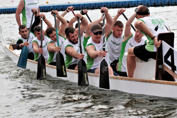 В Воронеже прошли региональные соревнования по гребле на лодках &laquo;Дракон&raquo;