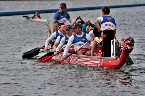 В Воронеже прошли региональные соревнования по гребле на лодках &laquo;Дракон&raquo;