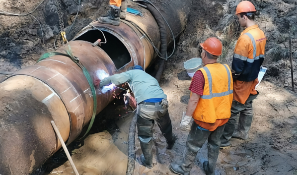 Водоканал: Повреждение водопровода на улице Лесхозной ликвидировано