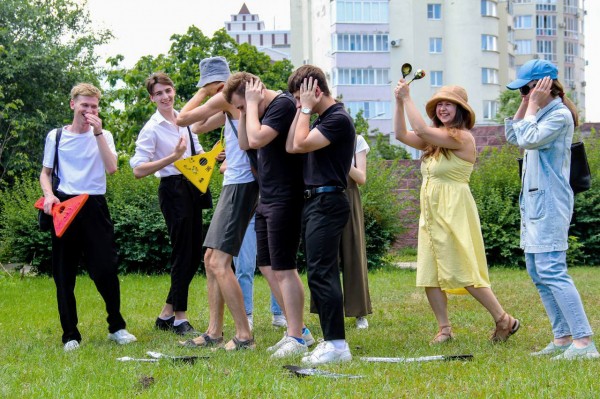 Студенты и старшеклассники поборолись за призы в арт-квесте &laquo;Петрошаг по Воронежу&raquo;