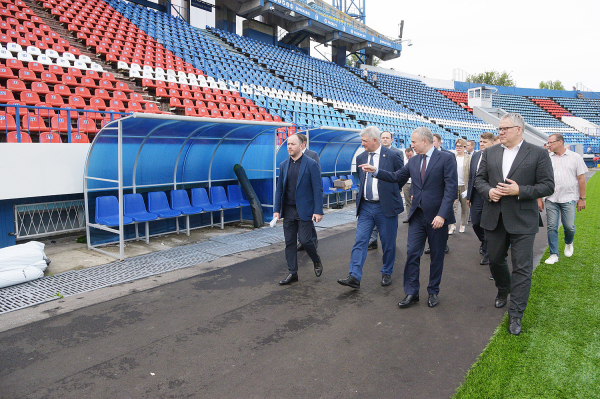 &laquo;Сделали все в срок&raquo;. Глава региона оценил готовность главного стадиона Воронежской области к старту в Премьер-лиге