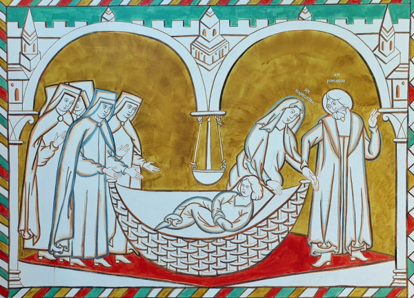 В Воронеже завершили роспись к 350-летию Петра I на ограде дома-музея Никитина