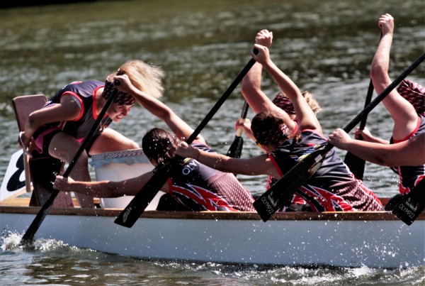 В Воронеже прошли региональные соревнования по гребле на лодках &laquo;Дракон&raquo;