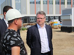 Мэр Вадим Кстенин: строительство новой школы для &laquo;Процессора&raquo; даст импульс развитию другой инфраструктуры микрорайона