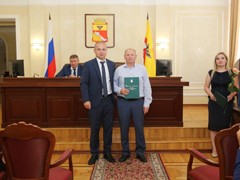 В Воронеже вручили награды ко Дню физкультурника