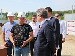 Мэр Вадим Кстенин: строительство новой школы для &laquo;Процессора&raquo; даст импульс развитию другой инфраструктуры микрорайона