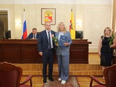 В Воронеже вручили награды ко Дню физкультурника