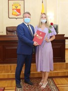 Глава Воронежа Вадим Кстенин: "Труд наших строителей дает возможность реализовывать масштабные проекты по развитию города"