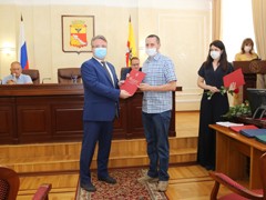 Глава Воронежа Вадим Кстенин: "Труд наших строителей дает возможность реализовывать масштабные проекты по развитию города"