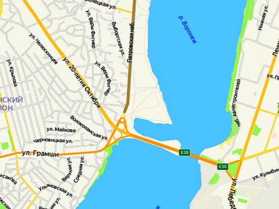 До 6 августа в Воронеже продлили закрытие съезда на Петровскую набережную