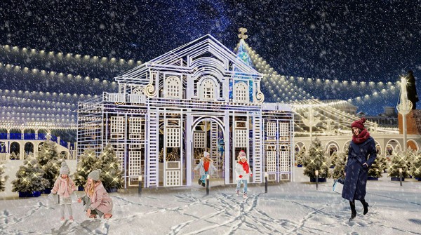 В Воронеже определили подрядчика на новогоднее украшение площади Ленина за более 65 млн рублей