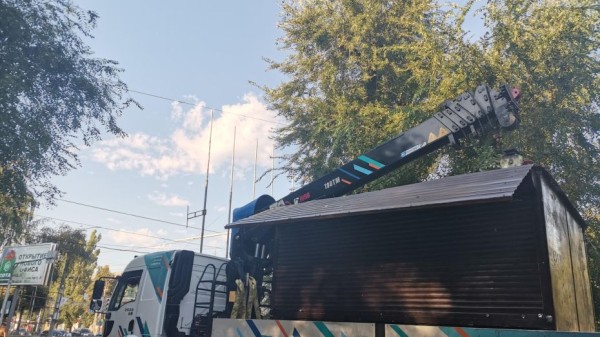 В Воронеже более 10 НТО попали под снос в ноябре